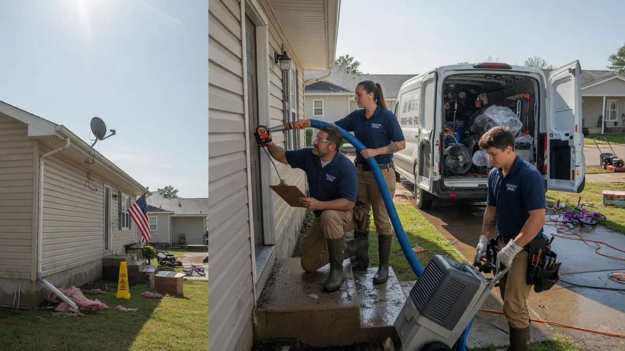 Ceiling Water Damage Restoration in Hometown, IL near me